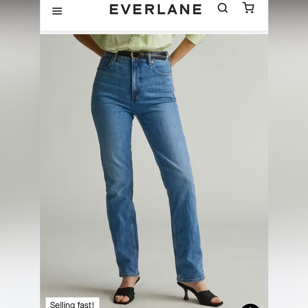 Everlane Way High Slim Jean size 26
